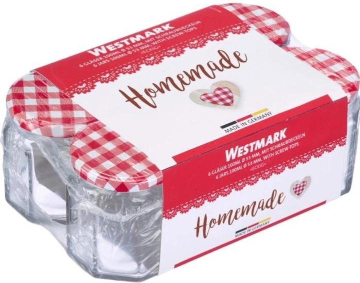 Image du produit Westmark Lot de 6 verres carrés 100ml (6 pcs, 0.10 l)