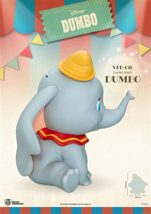 Immagine prodotto Beast Kingdom Salvadanaio Disney in vinile funzionale Dumbo 34 cm (34cm)