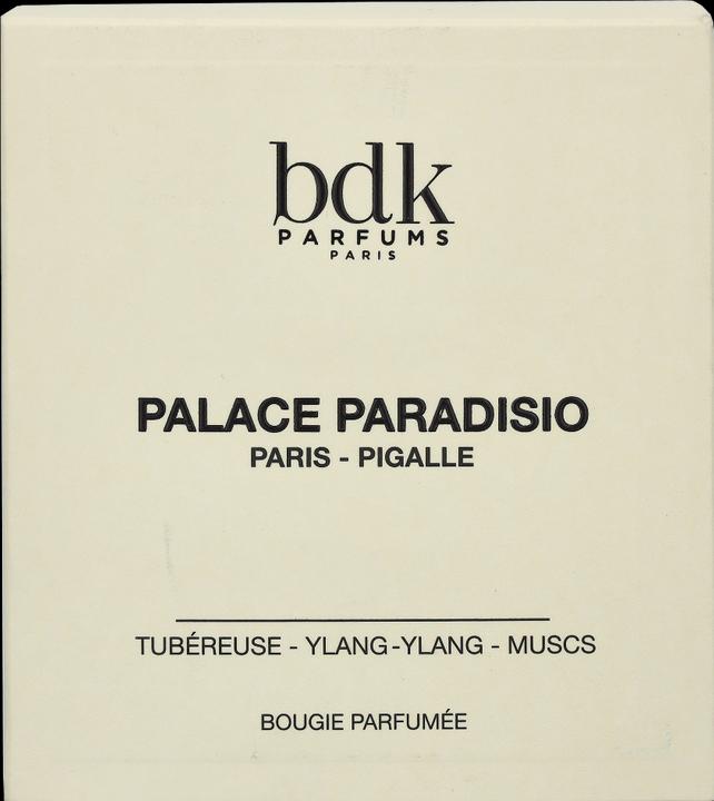 Image du produit Bdk Parfums Paris Palace Paradiso Candle (1 pcs)