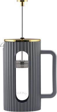 Actual product image Vialli Design Livio French Press grau/gold 1l (1 l)