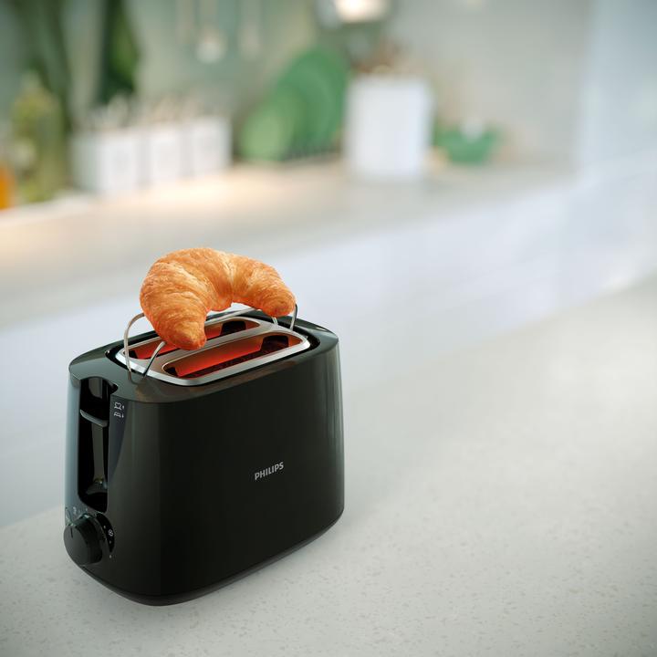 Image du produit Philips Daily Collection HD2583/90 toaster 2 slice(s) Black