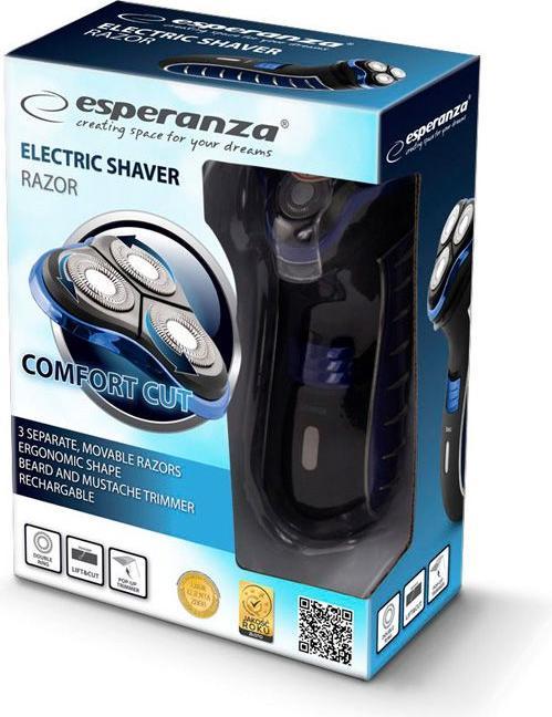 Actual product image Esperanza HOPE EBG002B RAZOR - Elektrinisskustuvas