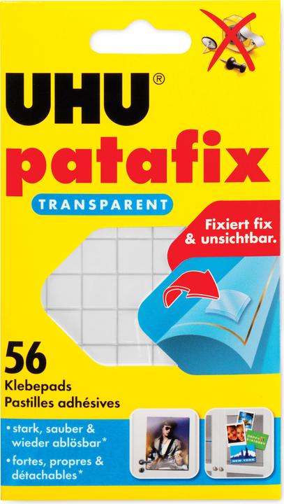 UHU Tampons adhésifs patafix transparents