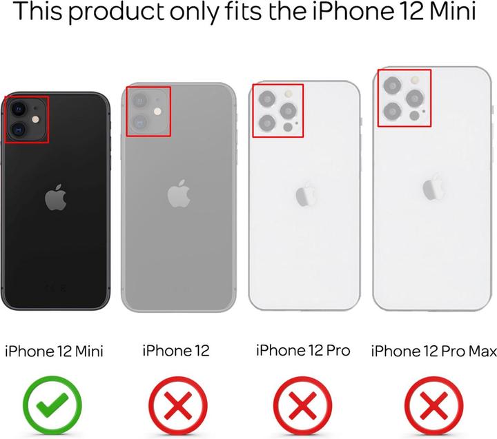Immagine prodotto Nalia Custodia rigida (Apple iPhone 12 mini)