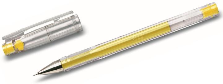 Image du produit Pilot G-Tec C4 0.4 Stylo à encre gel transparent 0,4 mm, Couleur de l'encre : jaune (Jaune, 1 x)