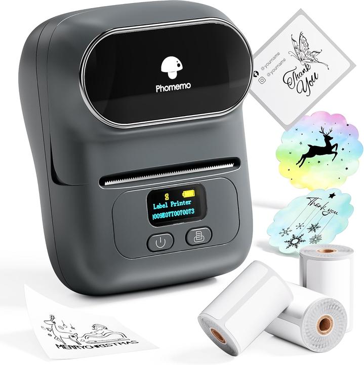 Produktbild Phomemo M110 mit 3 Rollen BLA (203 dpi)