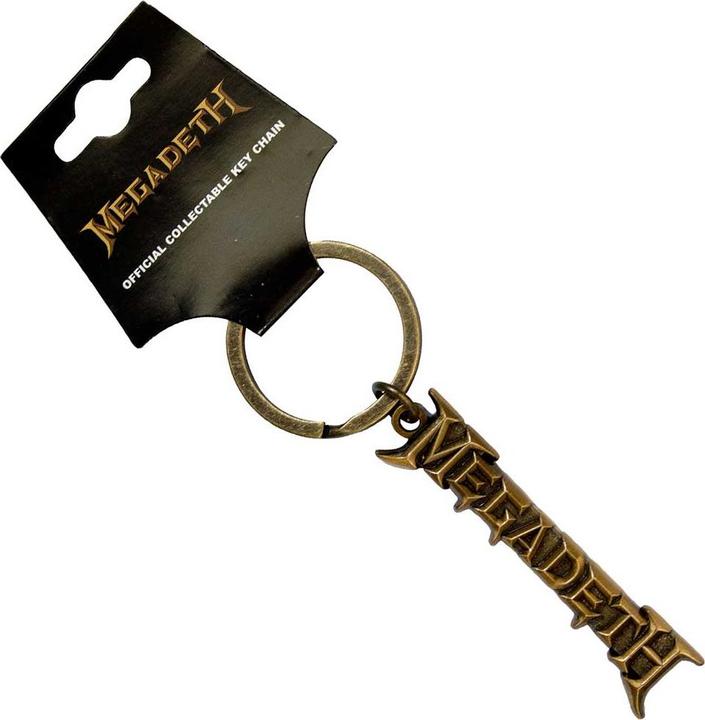 Immagine prodotto Megadeth Portachiavi Gold Logo v2