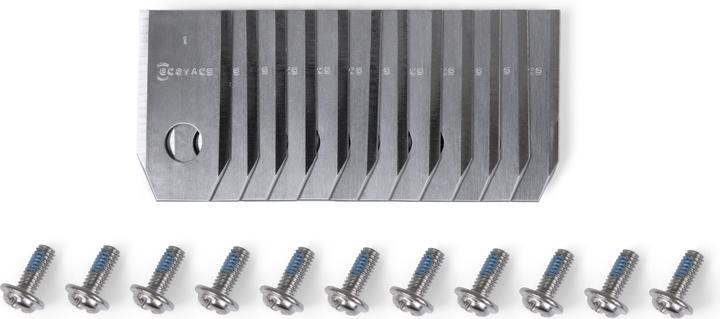 Ecovacs Spare blade kit (Mowing robot, Lawn mower blades + replacement blades garden machinery)