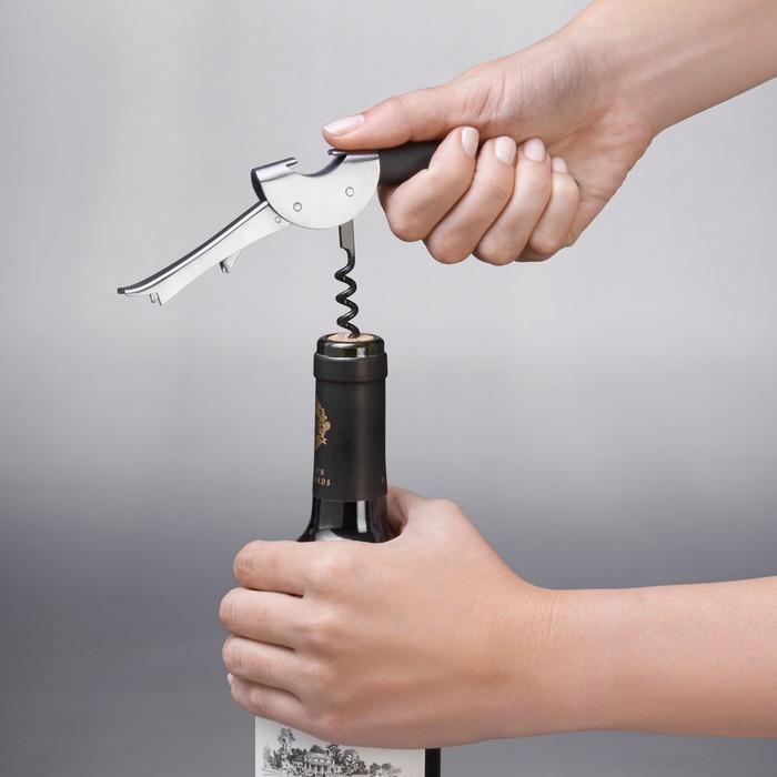 Produktbild OXO Doppelhebel-Kellnerkorkenzieher (Kellnermesser)
