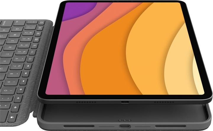 Produktbild Logitech Combo Touch (CH, iPad Air 2020 (4. Gen), iPad Air 2022 (5. Gen))