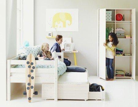 Immagine prodotto Flexa Letto classico con letto estraibile e 2 cassetti (90 x 200 cm)