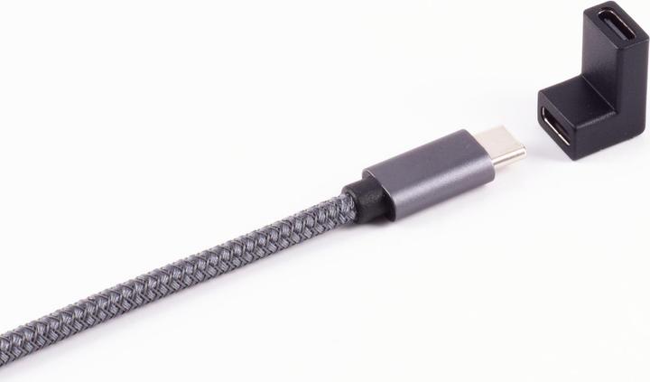 Immagine prodotto Shiverpeaks Basic-S--Adattatore, connettore USB-C, 3.1, angolo 90° destra/sinistra, PVC (2 m, USB 3.1)