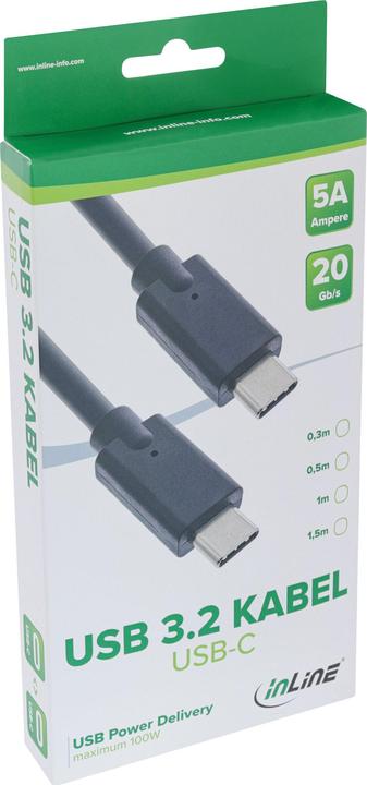 Image du produit InLine Câble USB 3.2 Gen.2 (2 m, USB 3.2)
