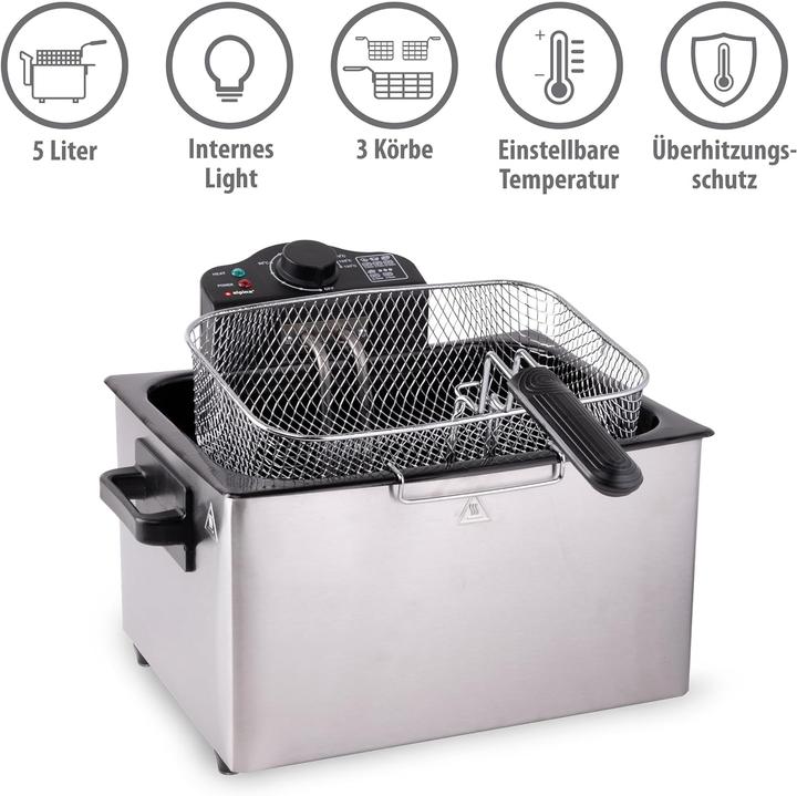Actual product image alpina Deep fryer