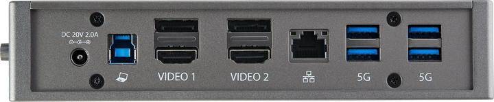 Produktbild StarTech Hybrid Universal Dockingstation (USB-C, USB-A, 6 Ports)