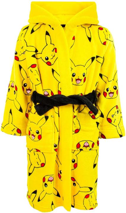 Actual product image Pokémon Children/Kids Pikachu Front Pocket Robe (158, 164)