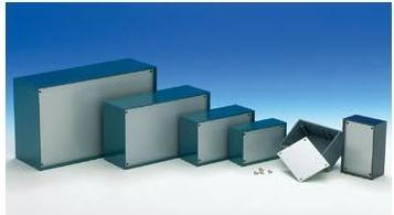 Actual product image Velleman PLASTIC OPTATIVE ENCLOSURE - PETROL BLUE - 215 x 130 x 77 mm (Housing)