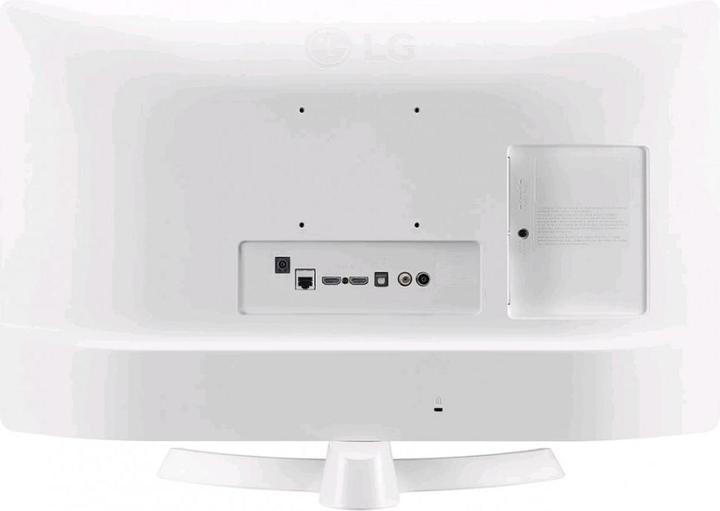 Productafbeelding LG TV 28" 28TQ515SWZ HD WIT STV WIFI (27.50", TQ51, LED, Klaar voor HD, 2022)