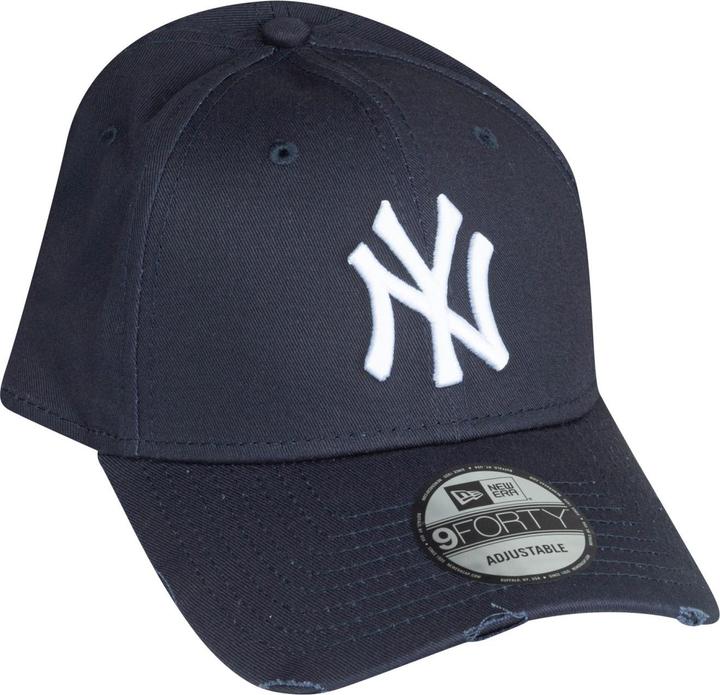 Produktbild New Era 9Forty Strapback Cap - Distressed Ny Yankees Navy