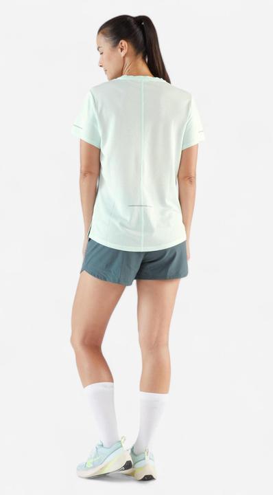 Actual product image Kiprun Laufshorts Trailrunning Damen atmungsaktiv - Run 500 Dry dunkelgrün (XS)
