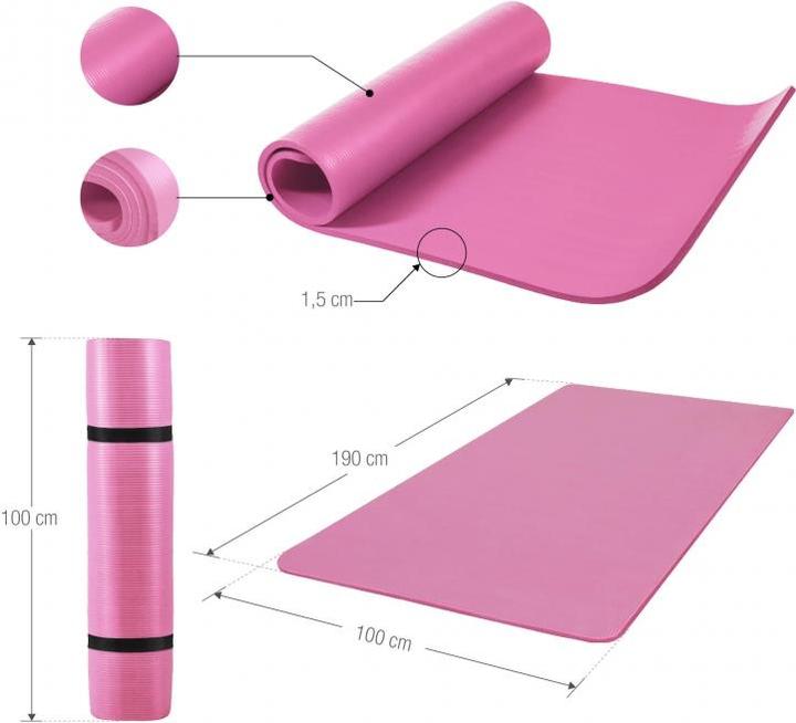Produktbild Gorilla Sports Yogamatte (15 mm)