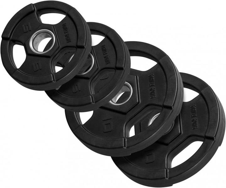 Produktbild Gorilla Sports Hantelscheiben (1 x 10 kg, 2 x 2.5 kg, 1 x 5 kg, 2 x 1.25 kg)