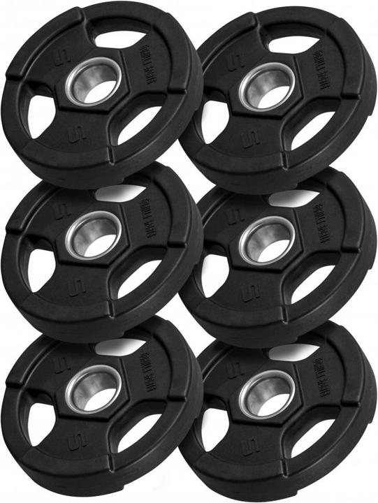 Produktbild Gorilla Sports Hantelscheiben (6 x 5 kg)