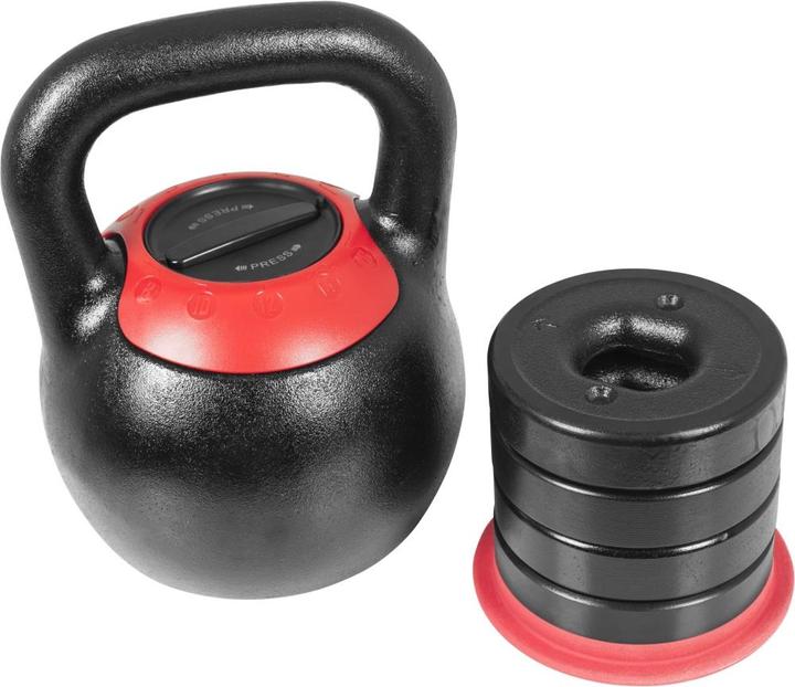 Image du produit Gorilla Sports Kettlebell réglable (4 x 2 kg)