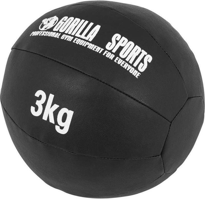 Image du produit Gorilla Sports médecine-ball (3 kg, 290 mm)