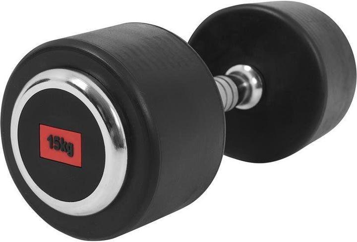 Image du produit Gorilla Sports Haltère court professionnel en caoutchouc (1 x 1 kg - 5 kg)