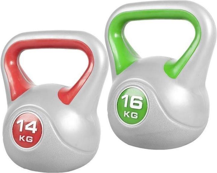 Immagine prodotto Gorilla Sports Set Kettlebell (1 x 16 kg, 2 x 14 kg)