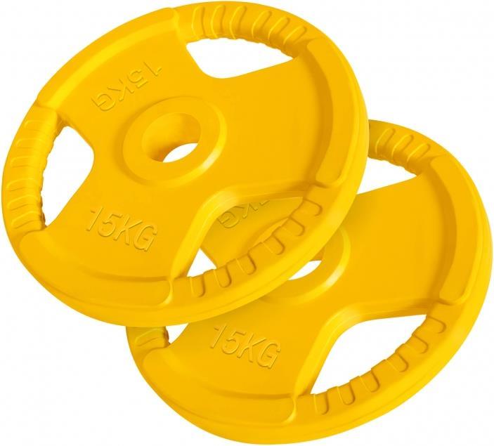 Image du produit Gorilla Sports Plaques de poids (2 x 15 kg)