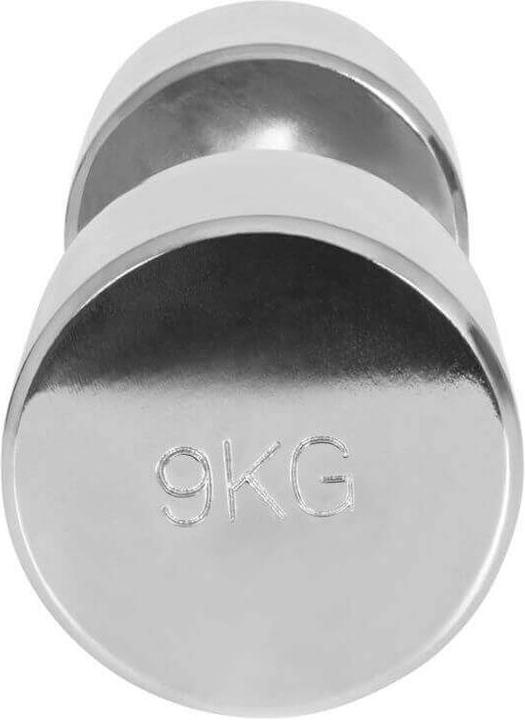 Image du produit Gorilla Sports Haltères courts en chrome (2 x 9 kg)