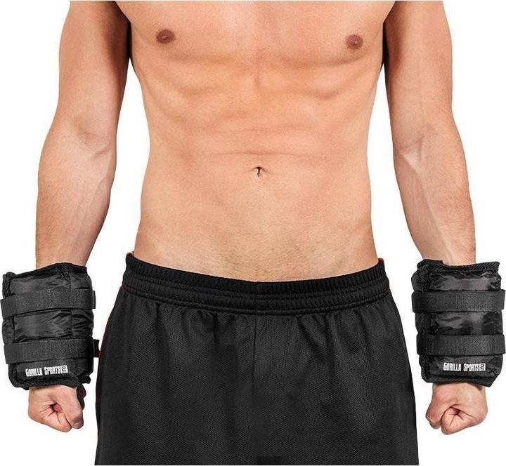 Produktbild Gorilla Sports Gewichtsmanschetten (2 x 2 kg)
