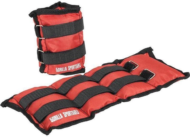 Actual product image Gorilla Sports Weight cuffs (2 x 1.5 kg)