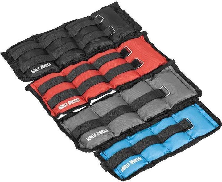 Produktbild Gorilla Sports Gewichtsmanschetten (2 x 1 kg)