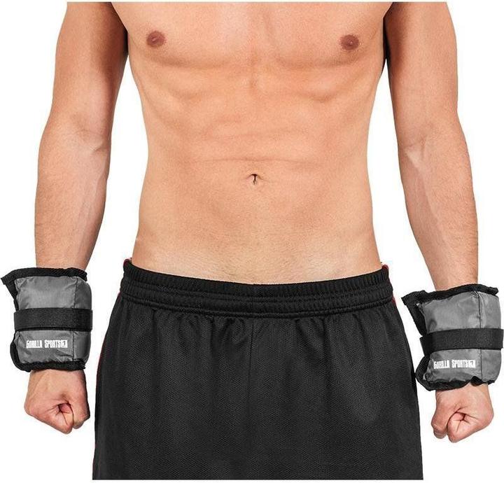 Produktbild Gorilla Sports Gewichtsmanschetten (2 x 1 kg)
