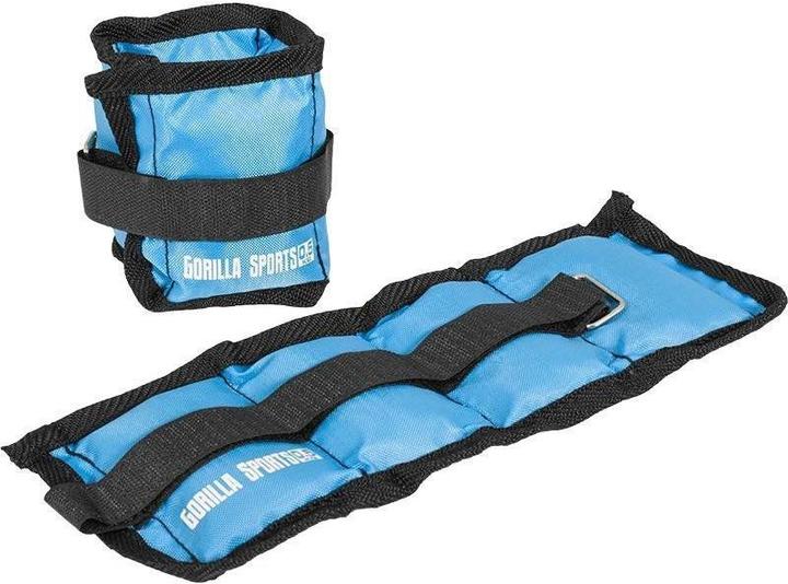 Produktbild Gorilla Sports Gewichtsmanschetten (2 x 0.5 kg)
