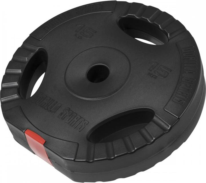 Produktbild Gorilla Sports Hantelscheiben (1 x 15 kg)