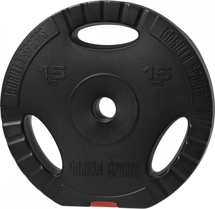 Produktbild Gorilla Sports Hantelscheiben (1 x 15 kg)