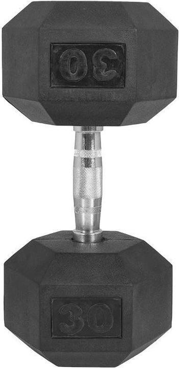 Immagine prodotto Gorilla Sports Manubrio esagonale in gomma da studio (1 x 30 kg)
