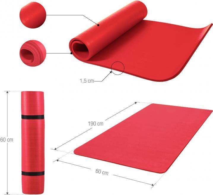 Produktbild Gorilla Sports Yogamatte (15 mm)