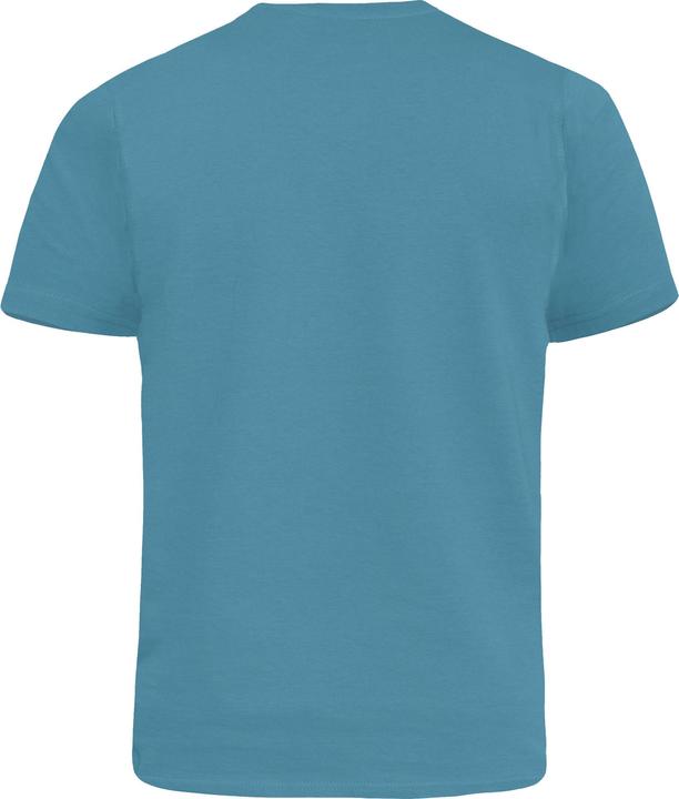 Actual product image DUKE T-shirt Signature 2 with V-neck King Size cotton (7XL)