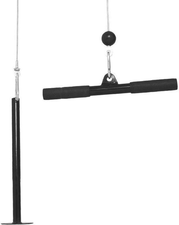 Actual product image Gorilla Sports lat pull-down device for ceiling mounting
