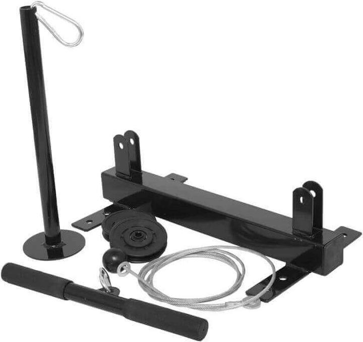 Actual product image Gorilla Sports lat pull-down device for ceiling mounting