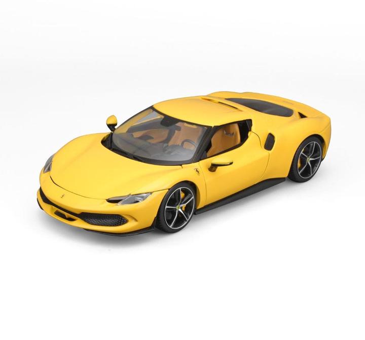 Immagine prodotto Bburago Ferrari R&P 296 GTB 1/18 giallo