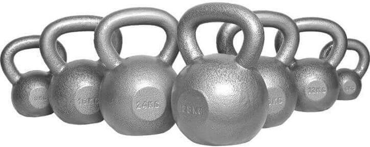 Image du produit Gorilla Sports Kettlebell en fonte (1 x 12 kg, 1 x 16 kg)