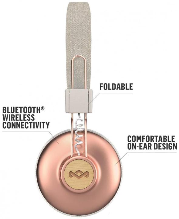 Produktbild House of Marley On Ear-Bluetooth-Kopfhörer Positive Vibration 2 (ANC, 10 h, Kabellos)