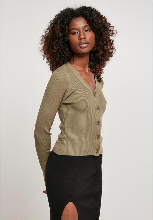 Immagine prodotto Urban Classics Cardigan corto a costine da donna - 16980 (4XL)
