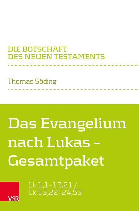 Immagine prodotto Das Evangelium nach Lukas - Gesamtpaket (Tedesco, Thomas Söding, Walter Klaiber, 2023)